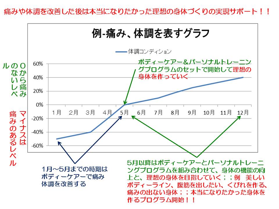 パーソナルトレーニンググラフ